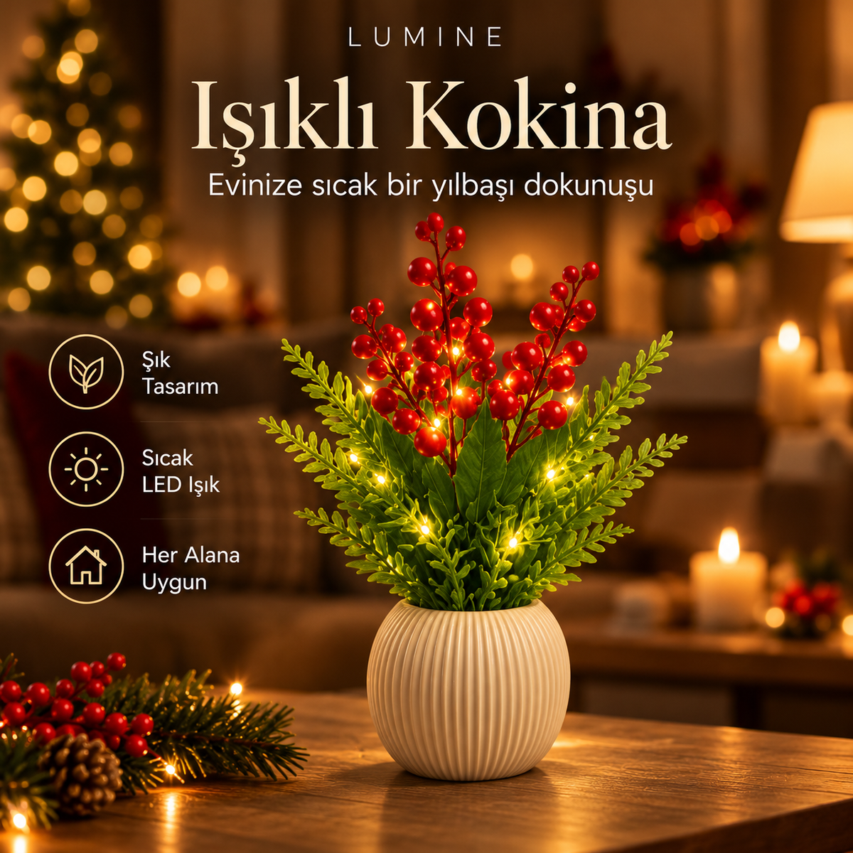 Lumine Işıklı Kokina