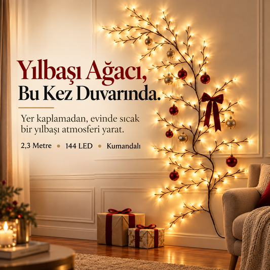 Lumine Duvar Yılbaşı Ağacı